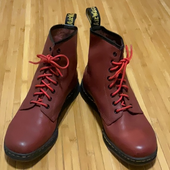 DR. MARTINS AIR WAIR PASCAL WOMEN'S WANAMA LEATHER BOOTS NWOB - Picture 2 of 4